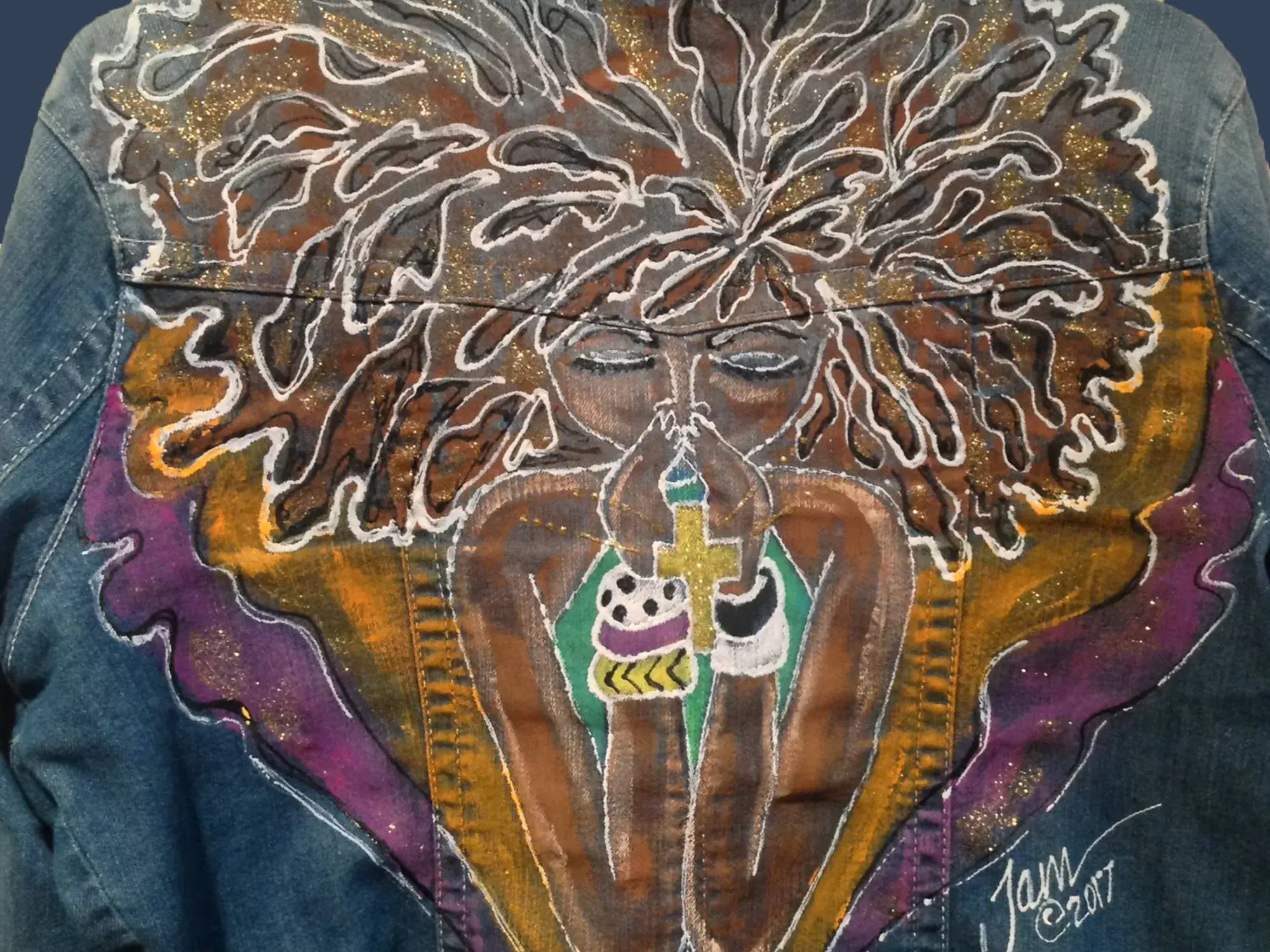 Custom designed clothing item